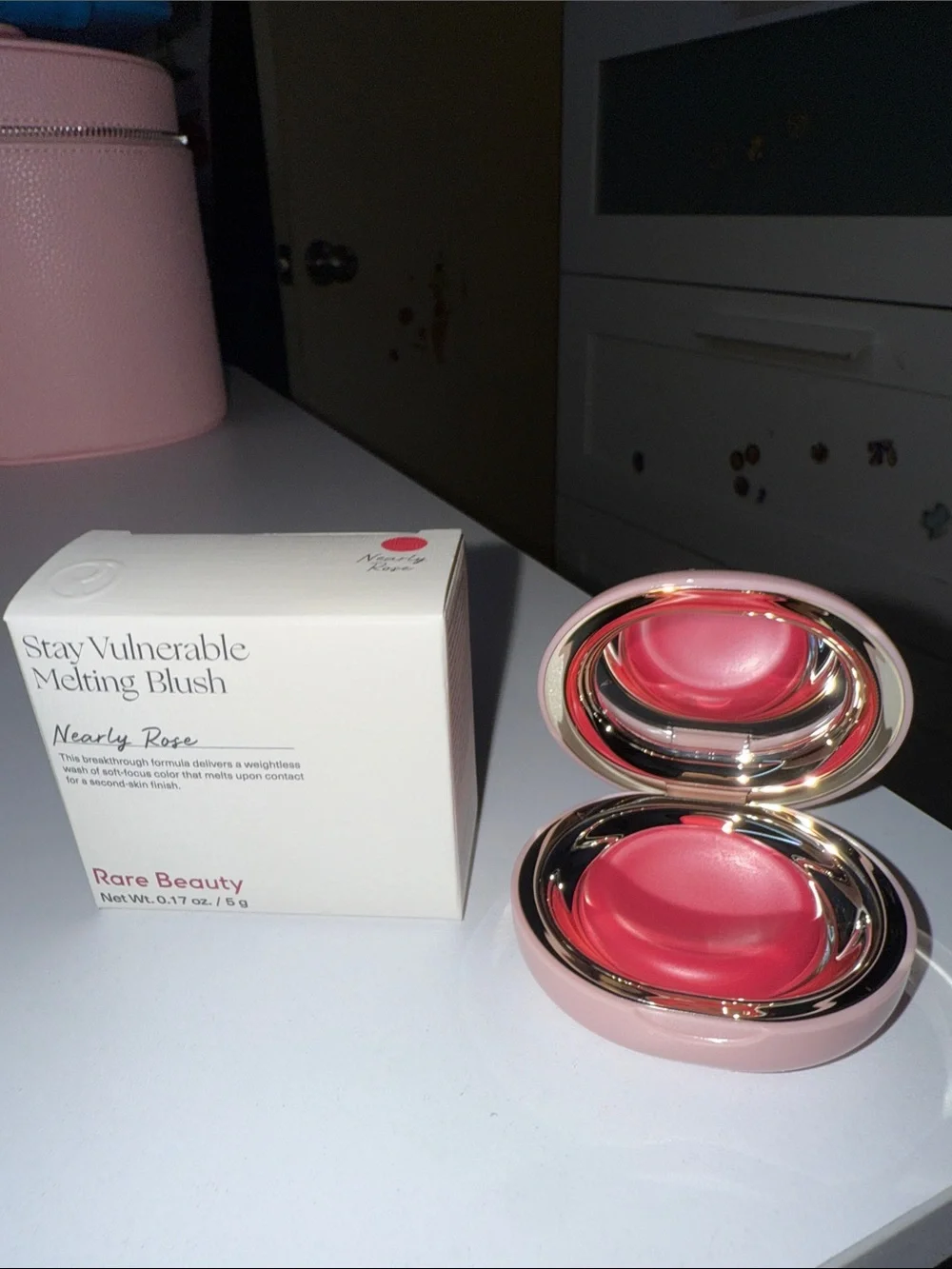Rare Beauty Stay Vulnerable Melting Blush — Nearly Rose Pink